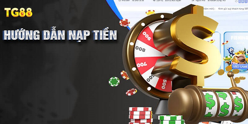 Thao tác nạp tiền đơn giản